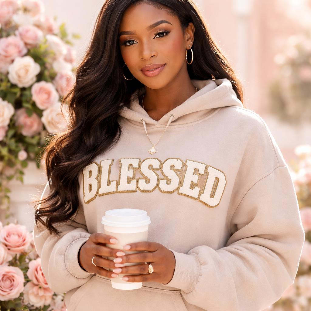 Blessed Chenille Patch-Limited Drop