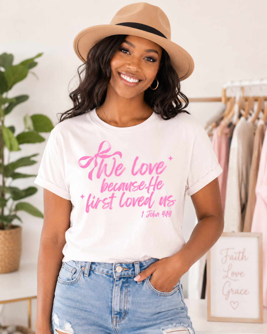 We love because He first loved us