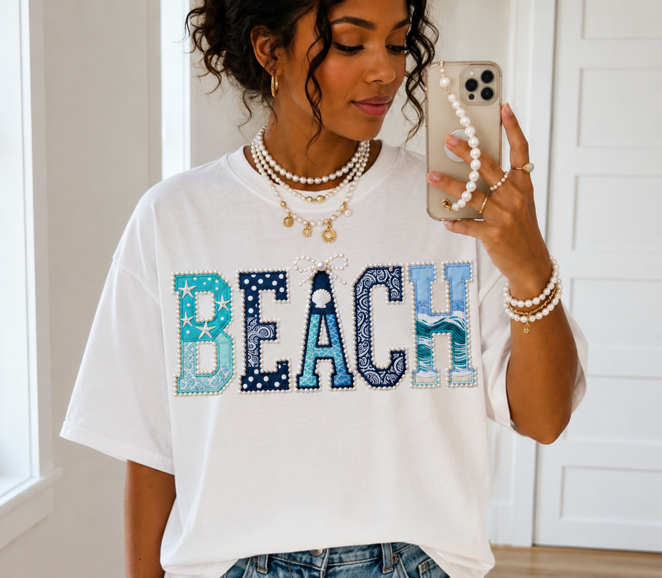Beach Bling DTF Transfer